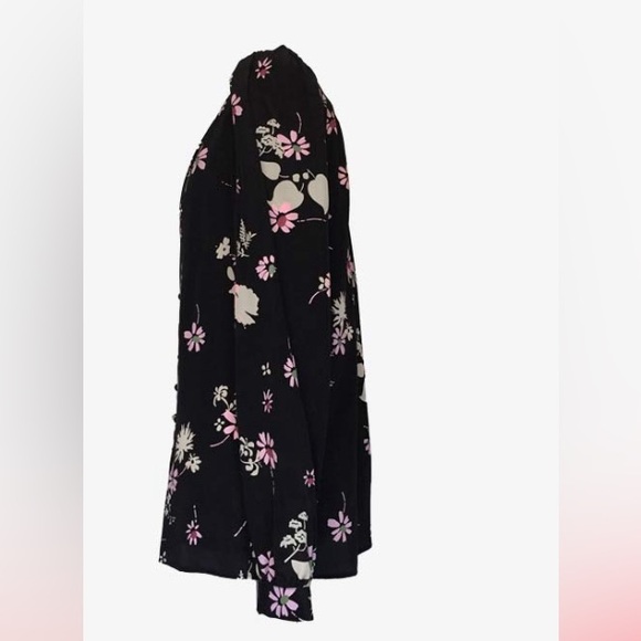 Valentino Pre-Fall 2017 Floral Silk Blouse Size US 2 - Picture 5 of 7